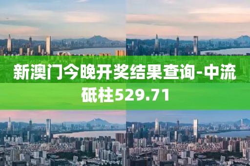 新澳门今晚开奖结果查询-中流砥柱529.71