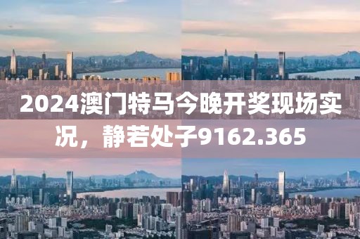 2024澳门特马今晚开奖现场实况，静若处子9162.365
