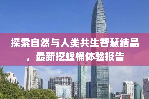 探索自然与人类共生智慧结晶，最新挖蜂桶体验报告