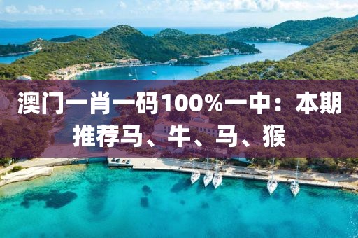 澳门一肖一码100%一中：本期推荐马、牛、马、猴