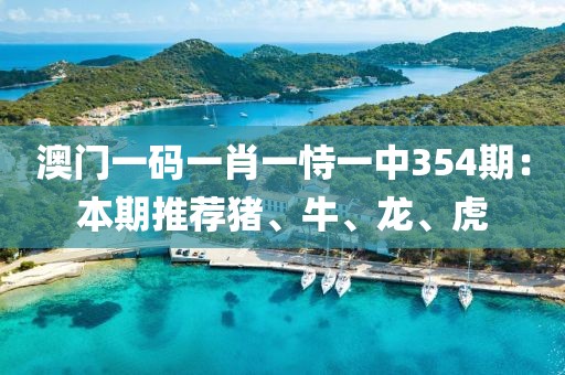 澳门一码一肖一恃一中354期：本期推荐猪、牛、龙、虎