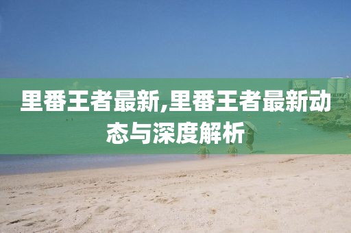 里番王者最新,里番王者最新动态与深度解析