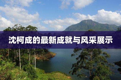 沈柯成的最新成就与风采展示