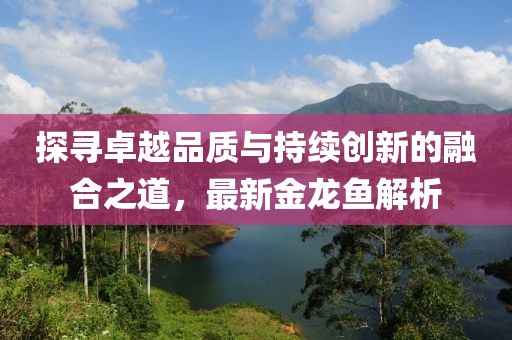 探寻卓越品质与持续创新的融合之道，最新金龙鱼解析