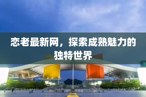恋老最新网，探索成熟魅力的独特世界