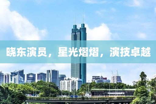 晓东演员，星光熠熠，演技卓越