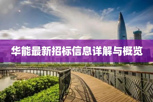 华能最新招标信息详解与概览