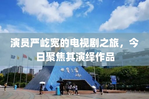 演员严屹宽的电视剧之旅，今日聚焦其演绎作品