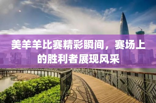 美羊羊比赛精彩瞬间，赛场上的胜利者展现风采
