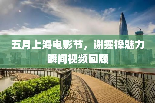 五月上海电影节，谢霆锋魅力瞬间视频回顾