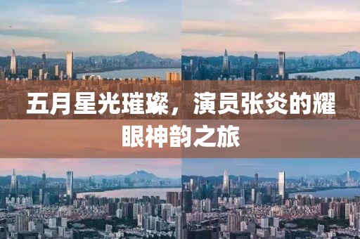 五月星光璀璨，演员张炎的耀眼神韵之旅