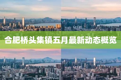 合肥桥头集镇五月最新动态概览