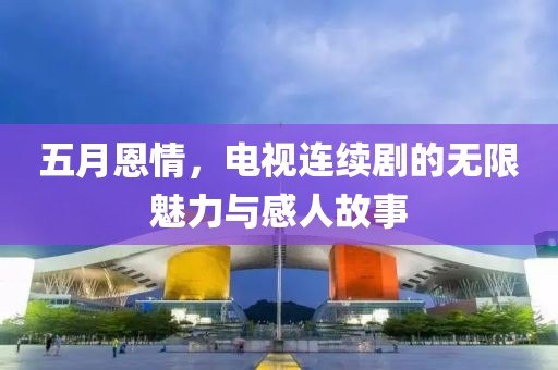五月恩情，电视连续剧的无限魅力与感人故事