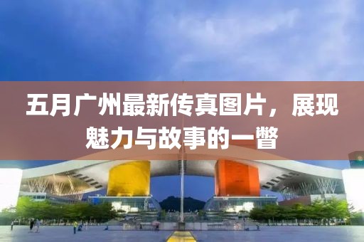 五月广州最新传真图片，展现魅力与故事的一瞥