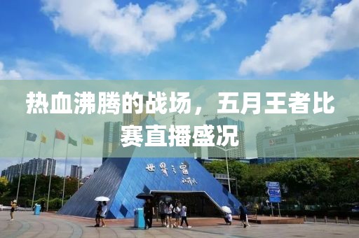 热血沸腾的战场，五月王者比赛直播盛况