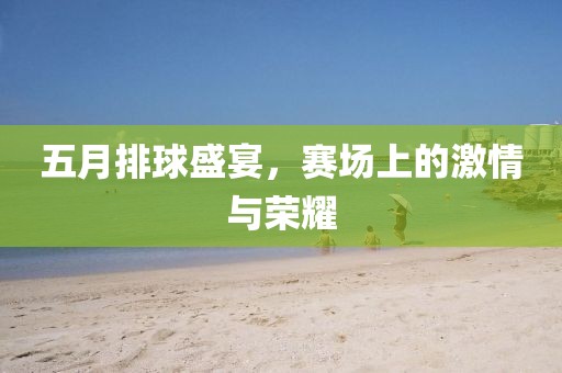 五月排球盛宴，赛场上的激情与荣耀