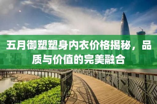 五月御塑塑身内衣价格揭秘，品质与价值的完美融合