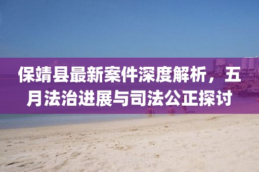 保靖县最新案件深度解析，五月法治进展与司法公正探讨