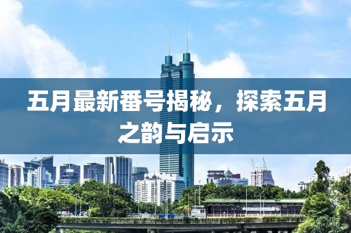 五月最新番号揭秘，探索五月之韵与启示