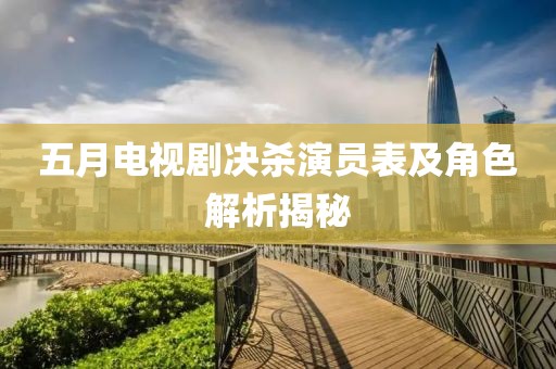 五月电视剧决杀演员表及角色解析揭秘