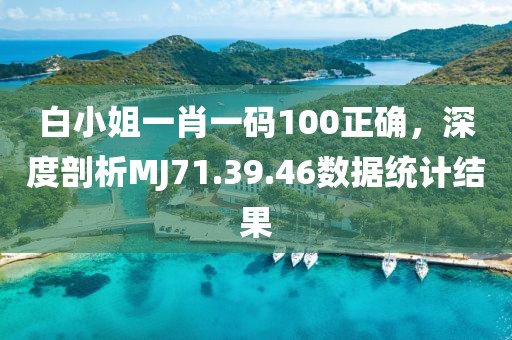 白小姐一肖一码100正确，深度剖析MJ71.39.46数据统计结果