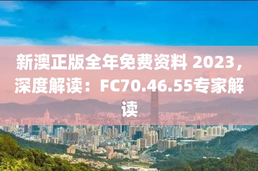 新澳正版全年免费资料 2023，深度解读：FC70.46.55专家解读
