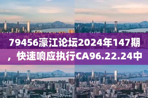 79456濠江论坛2024年147期，快速响应执行CA96.22.24中