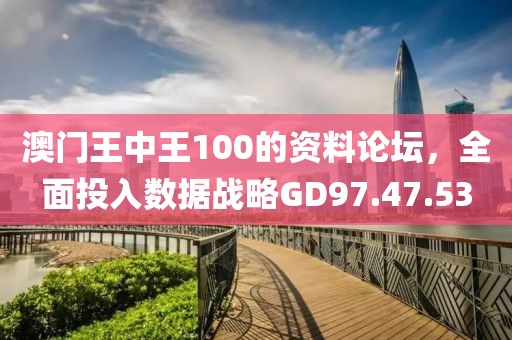 澳门王中王100的资料论坛，全面投入数据战略GD97.47.53
